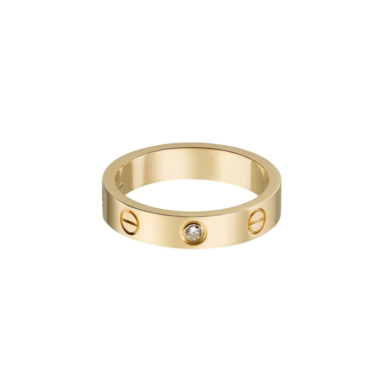[AURORA]LOVE 4MM 1 DIAMOND RING