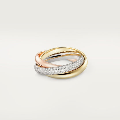 [AURORA]TRINITY 3.2MM RING COLLECTION