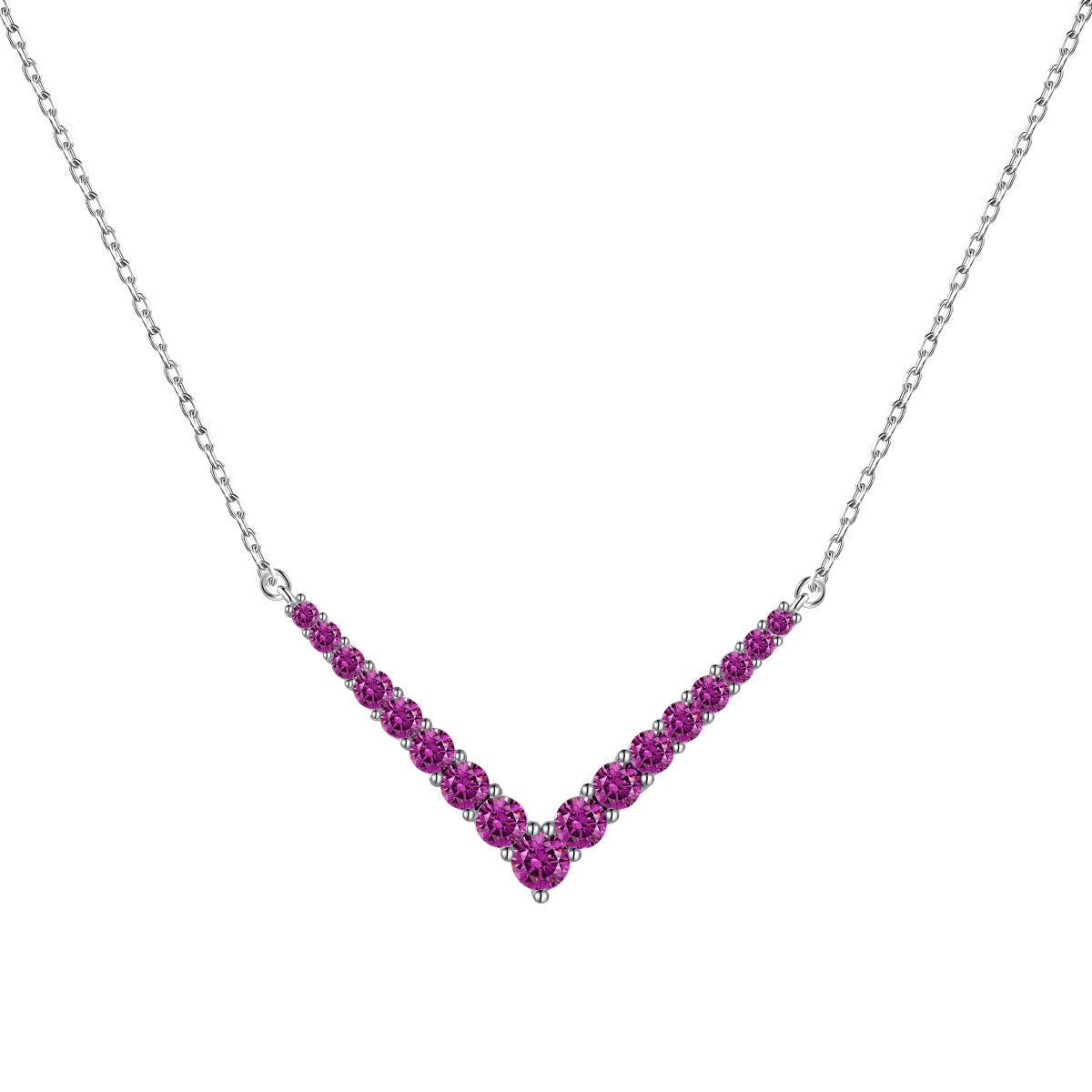 [AURORA]Ornate Round Cut Necklace