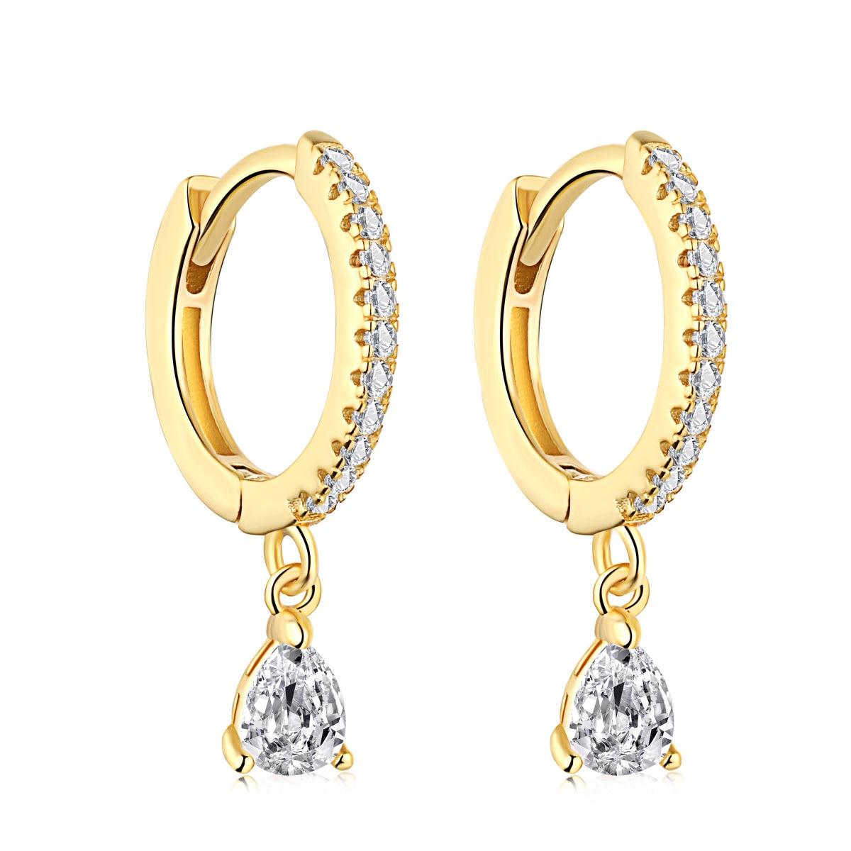 [AURORA]Luxurious Geometric Drop Earrings