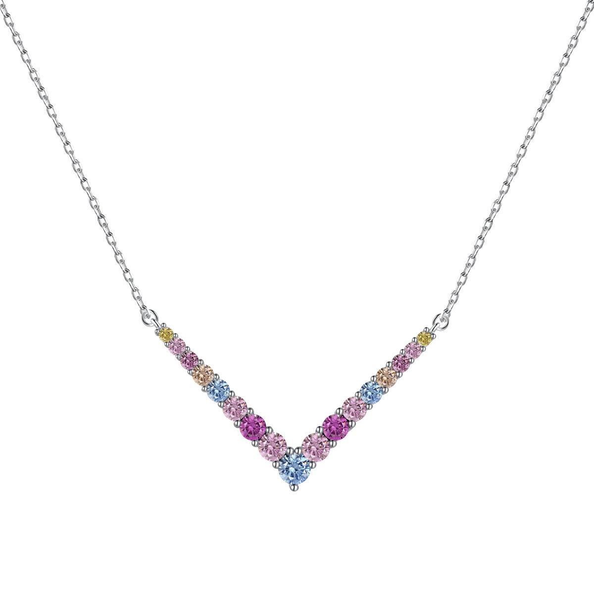[AURORA]Ornate Round Cut Necklace