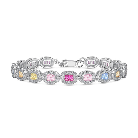 [AURORA]Exquisite Ornate Emerald Cut Daily Bracelet