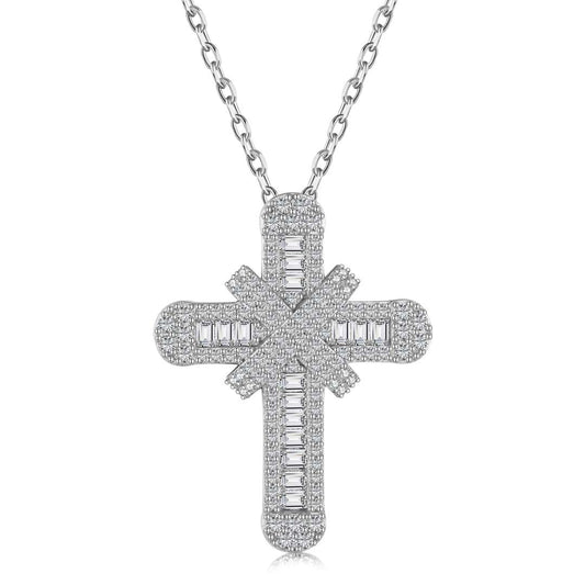 [AURORA]Gypsophila With Dimonds Necklace