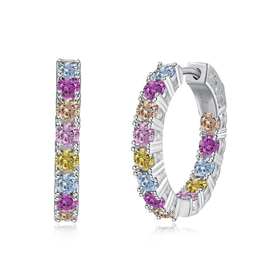 [AURORA]Unique Round Cut Daily Earrings