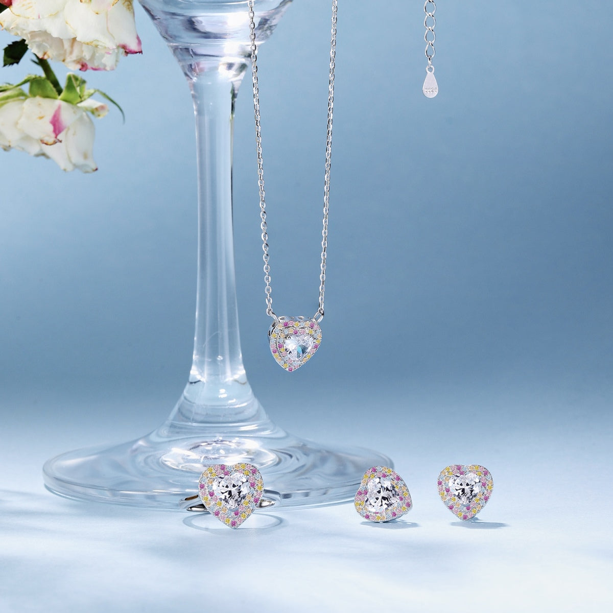 [AURORA]Exquisite Heart Shape Necklace