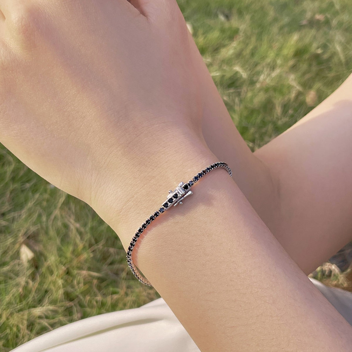 [AURORA]Radiant Colorful Round Cut Party Bracelet