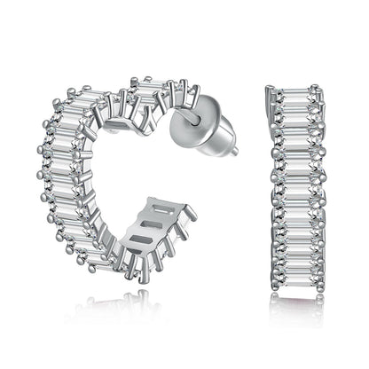 [AURORA]Radiant Heart Cutout Earrings
