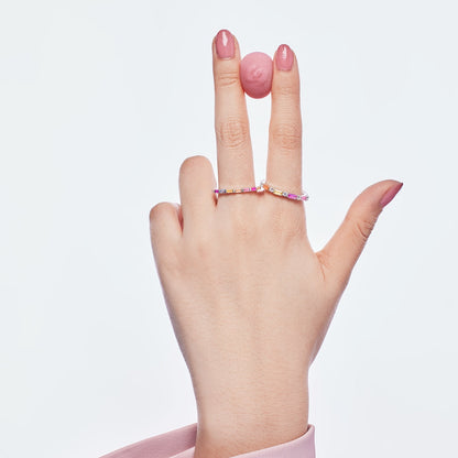[AURORA]Lively In Shades Elegant Radiant Cut Daily Ring