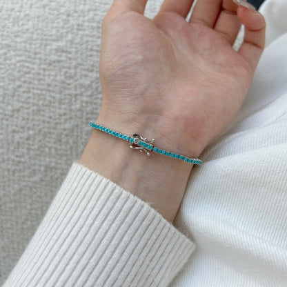 [AURORA]Dazzling Exquisite Round Cut Daily Bracelet