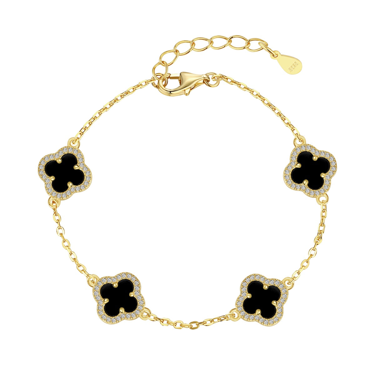 [AURORA]Four-Leaf Clover Exquisite Bracelet