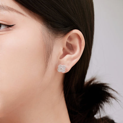 [AURORA]Four Leaf Clover Fashion Earrings