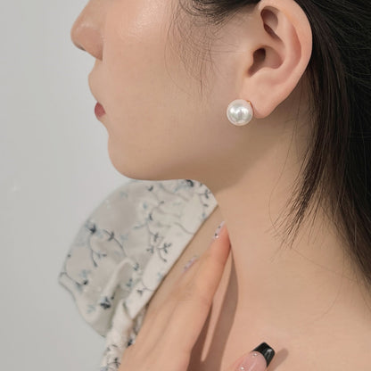 [AURORA]Delicate Pearl Earrings