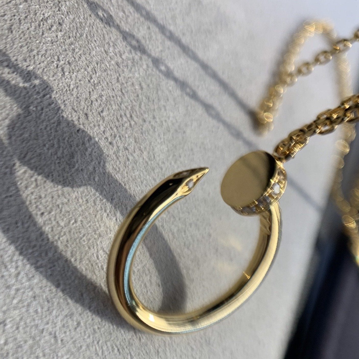 [AURORA]JUSTE NECKLACE GOLD