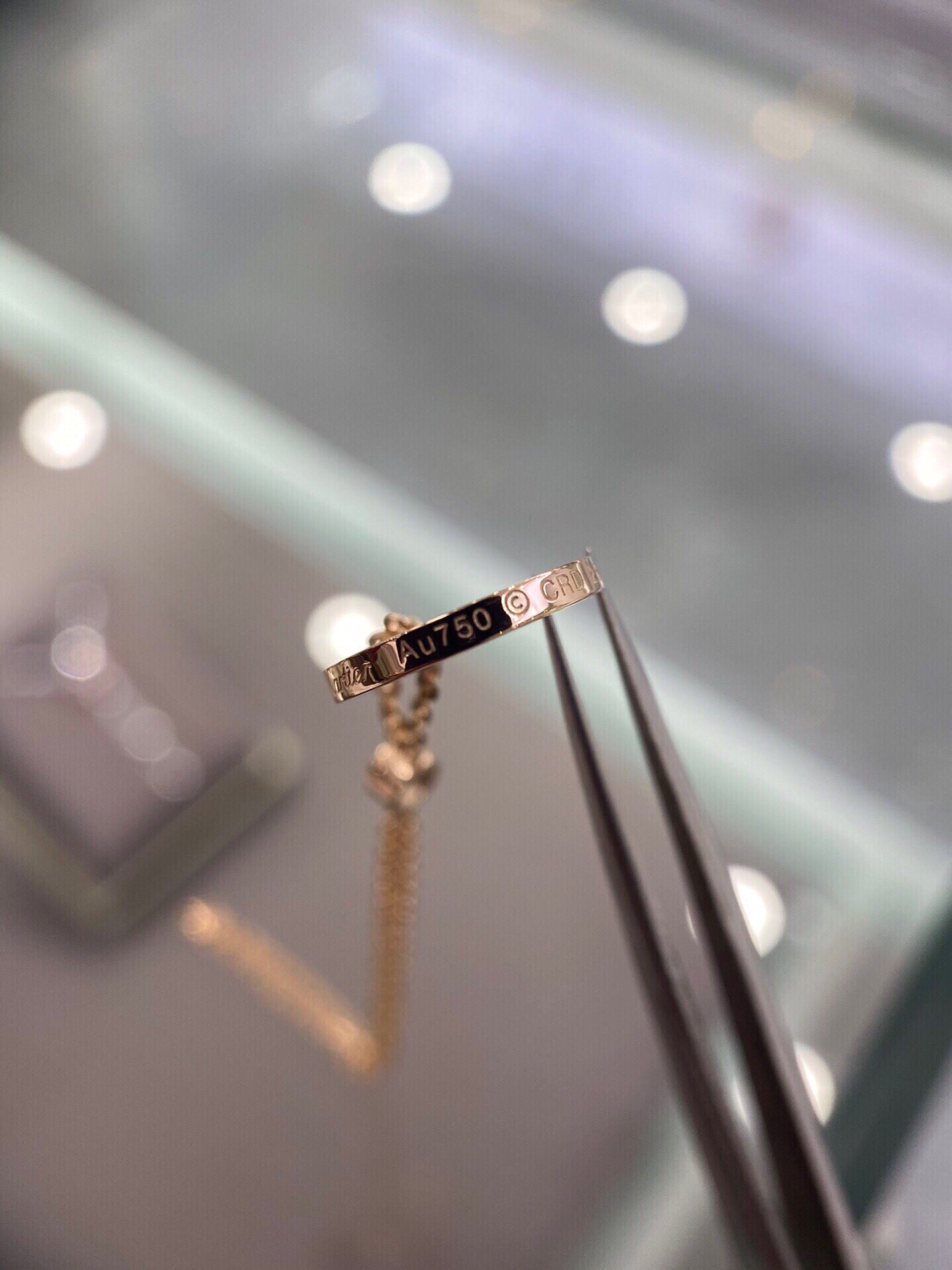 [AURORA]LOVE BRACELET 2 DIAMOND