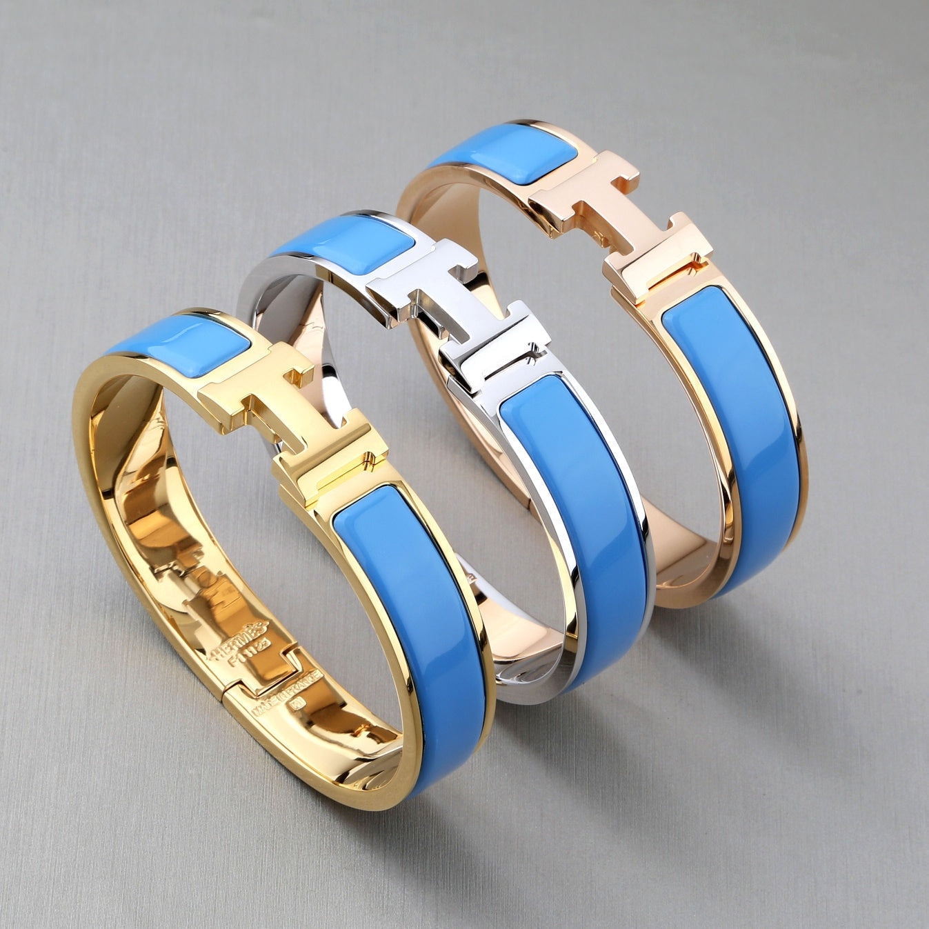 [AURORA]H BRACELET TURQUOISE 12MM