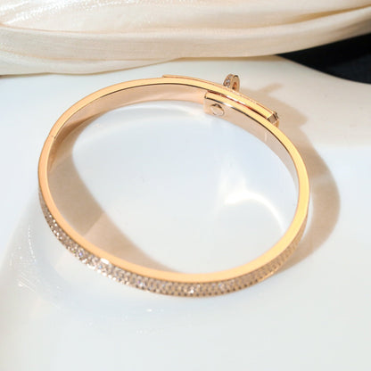 [AURORA]KELLY BRACELET DIAMOND PAVED
