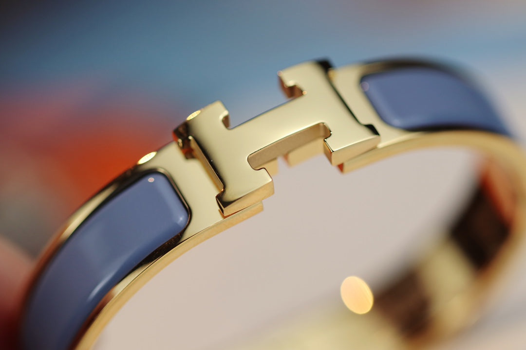 [AURORA]H BRACELET 12MM BLUE GRAY