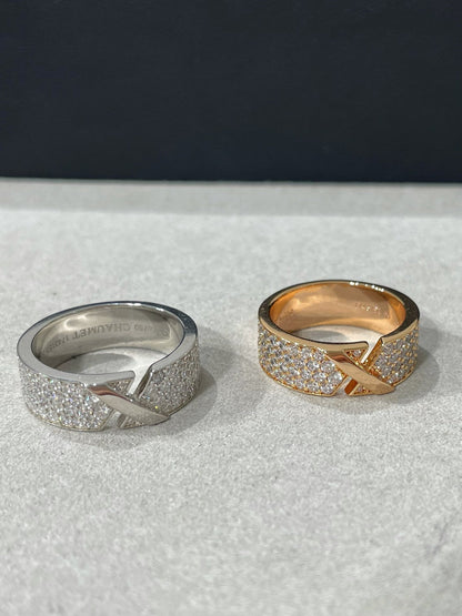 [AURORA]LIENS EVIDENCE  DIAMOND PAVED RING