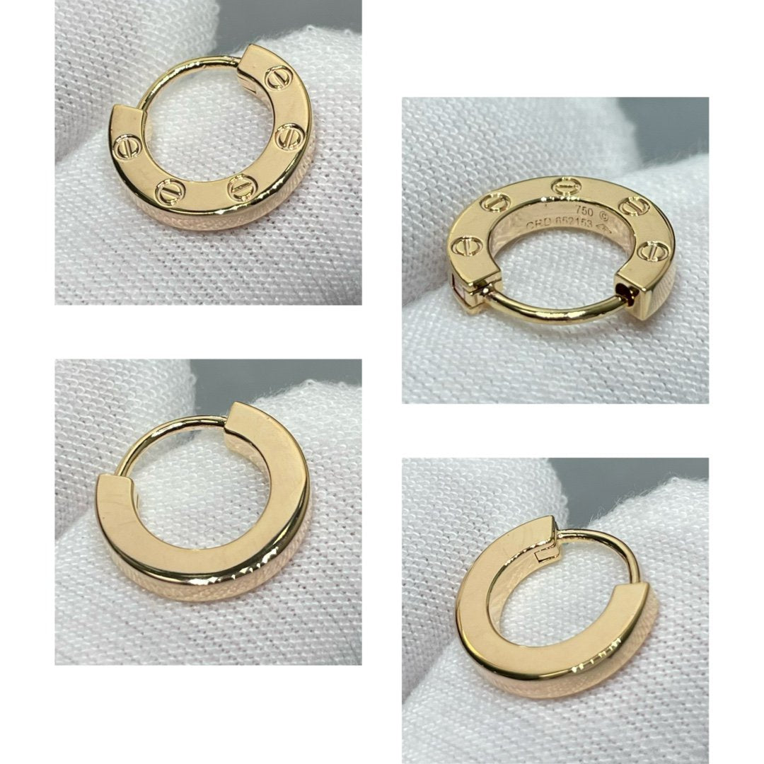 [AURORA]LOVE MINI EARRINGS