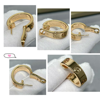 [AURORA]LOVE 5.5MM EARRINGS