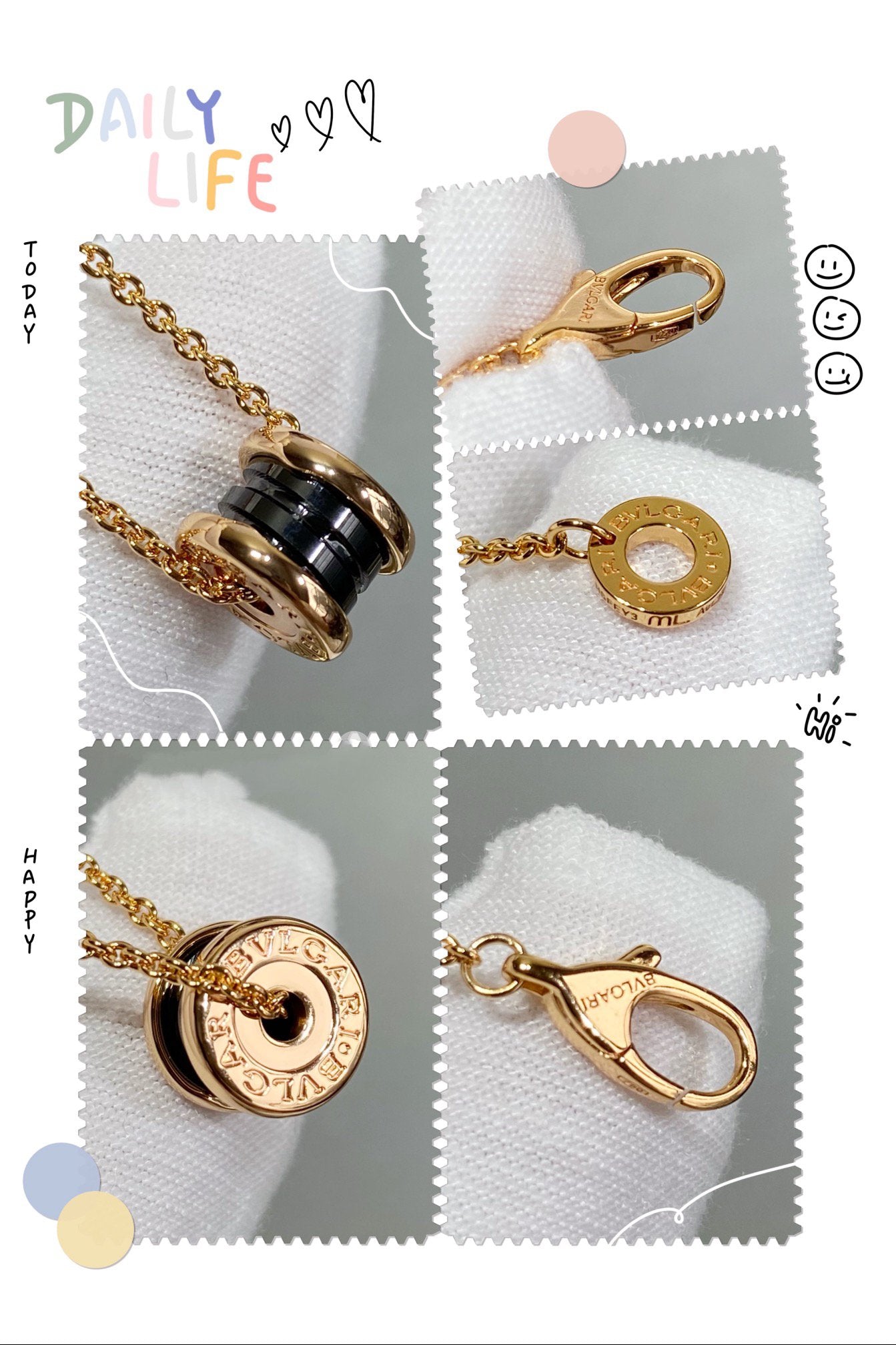 [AURORA]ZERO 1 CERAMIC MINI NECKLACE