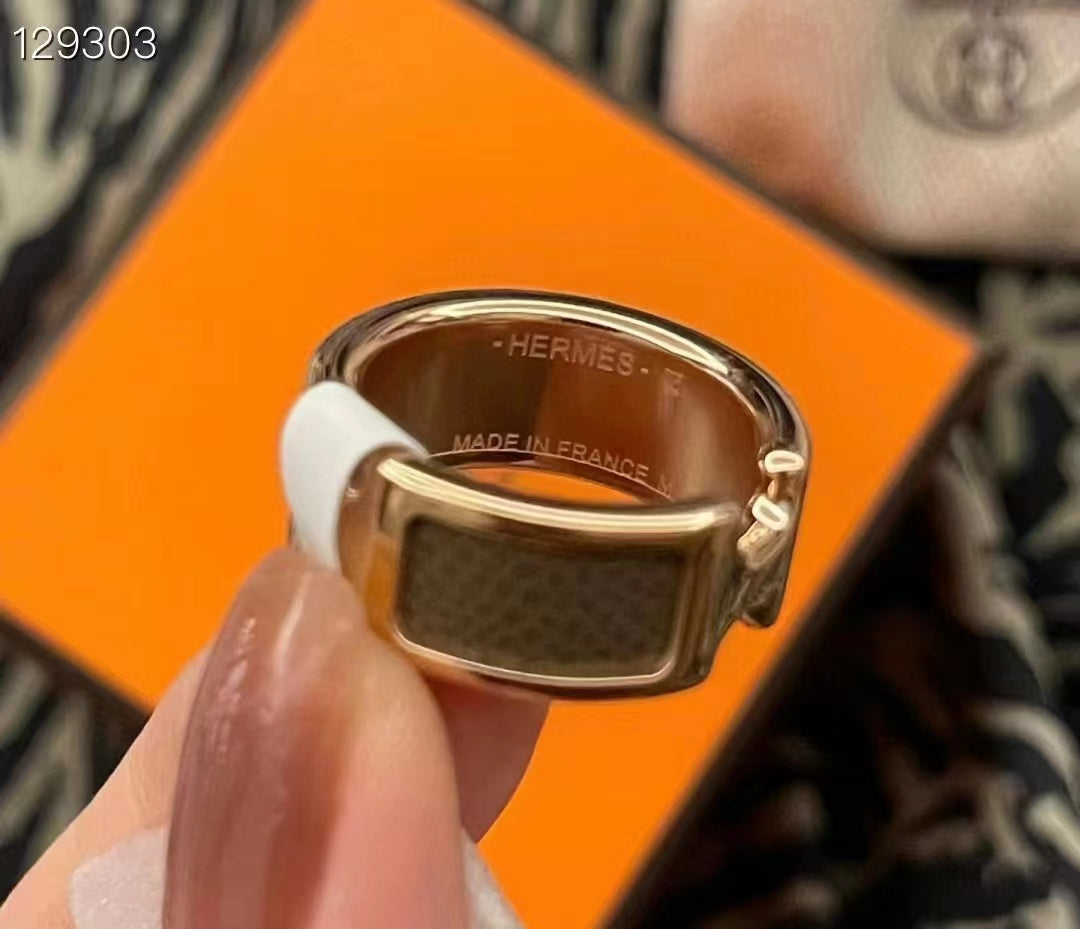 [AURORA]OLYMPE PINK GOLD RING