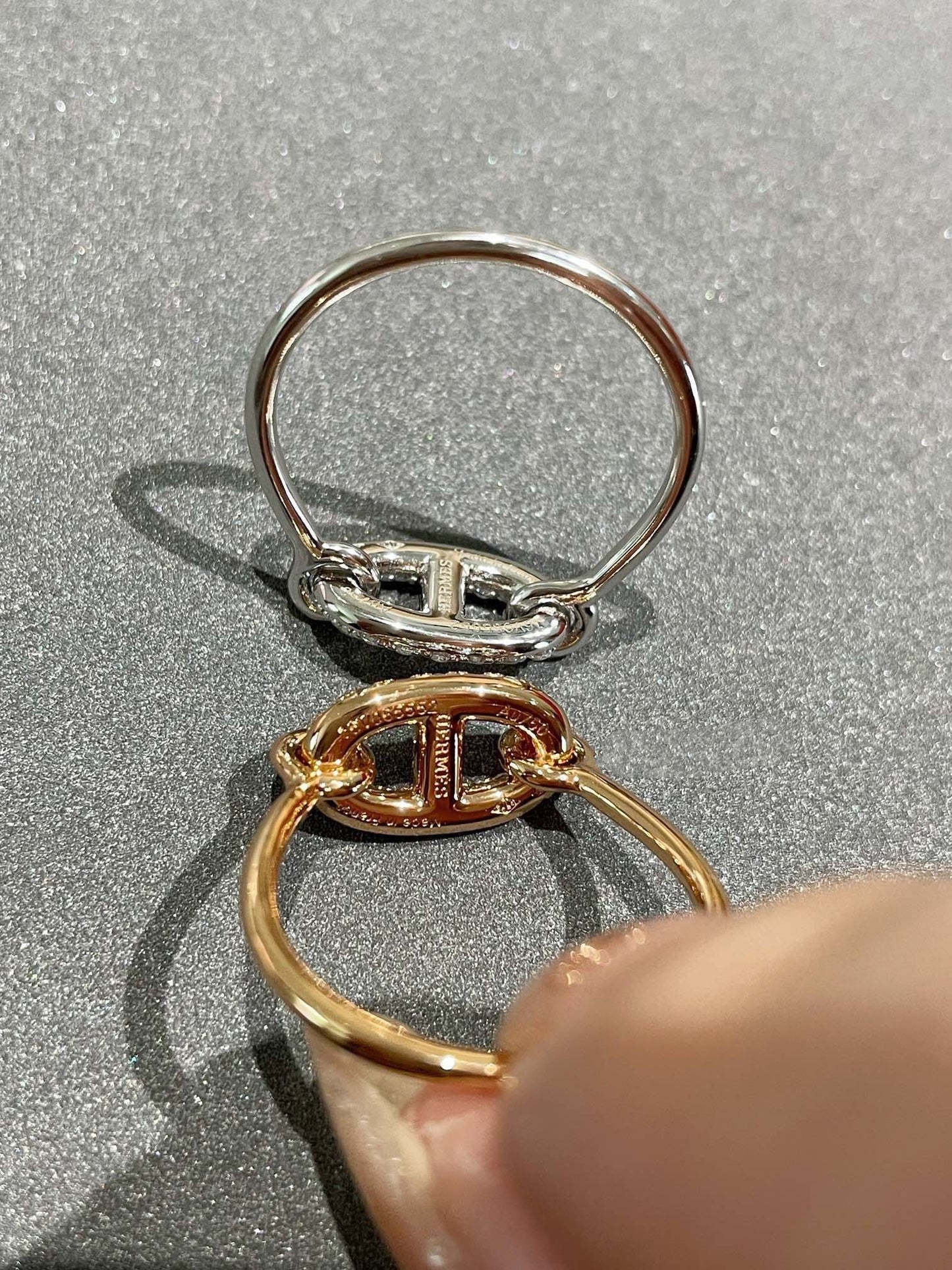 [AURORA]RONDE SMALL DIAMOND RING