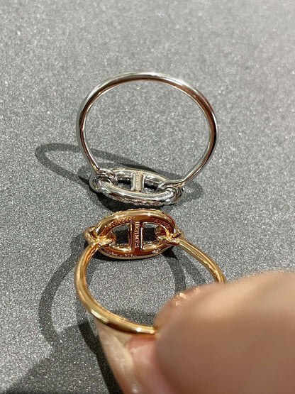 [AURORA]RONDE SMALL DIAMOND RING