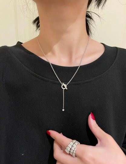 [AURORA]フィネス シルバー ダイヤモンド ネックレス