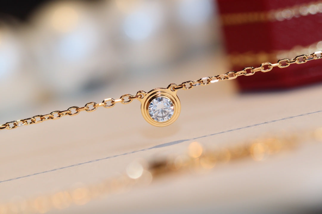 [AURORA]DAMOUR DIAMOND NECKLACE