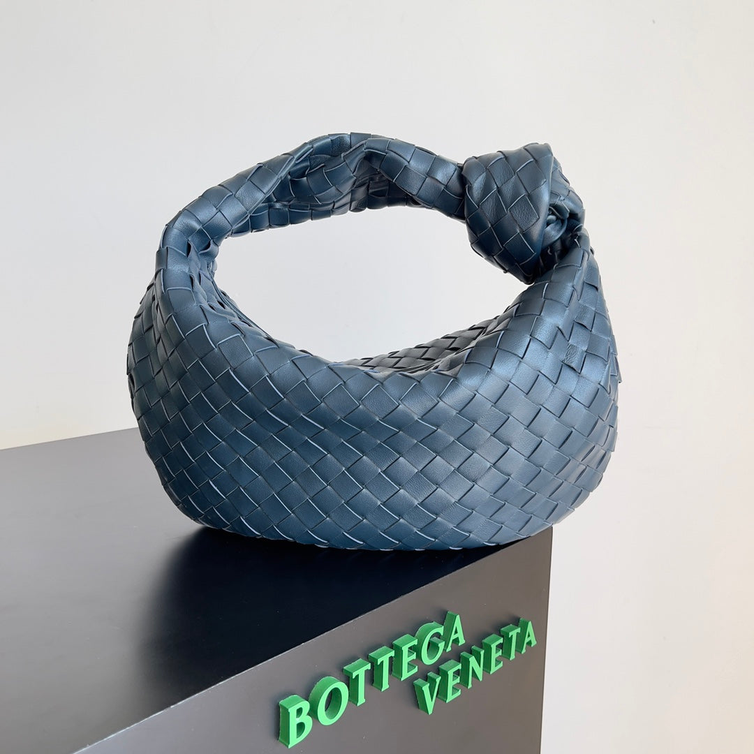 MINI JODIE 23 IN STEEL BLUE LAMBSKIN