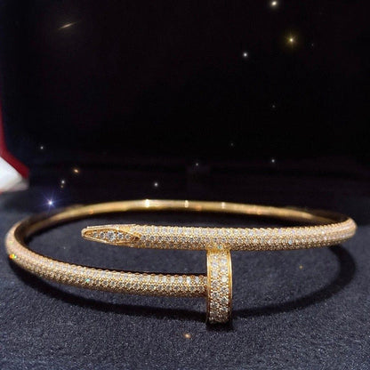 [AURORA]JUSTE BRACELET 3.5MM ALL DIAMONDS