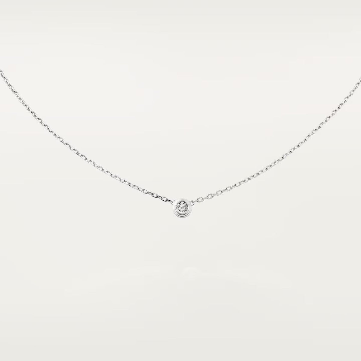 [AURORA]DAMOUR DIAMOND NECKLACE
