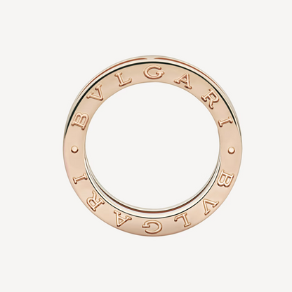 [AURORA]ZERO 1 ONE-BAND PAVED DIAMONDS ON THE SPIRAL RING