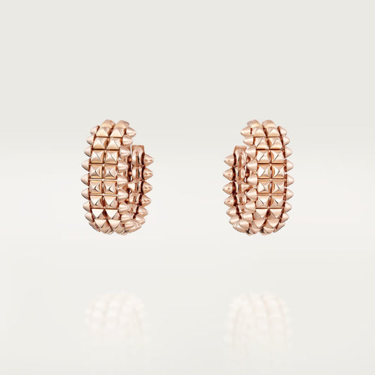 [AURORA]CLASH 9.2MM DOUBLE ROW EARRINGS