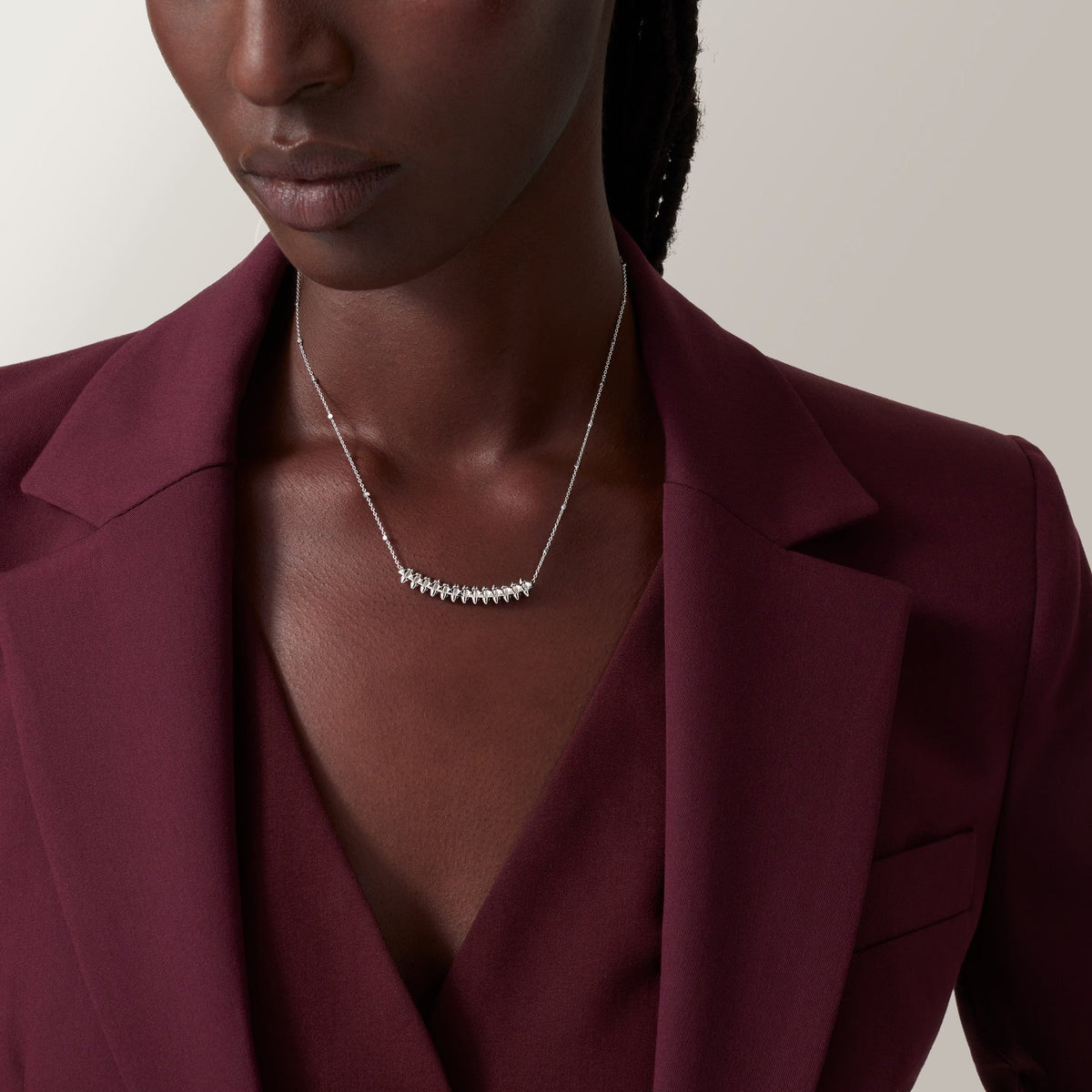 [AURORA]CLASH  SMALL NECKLACE