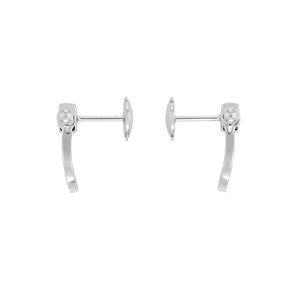 [AURORA]FORCE 10 FULL DIAMOND STUD EARRINGS MINI MODEL