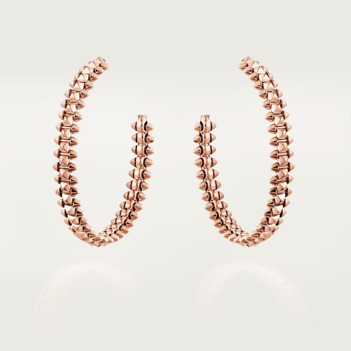 [AURORA]CLASH HOOP LARGE EARRINGS