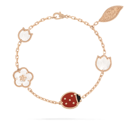 [AURORA]LUCKY SPRING 5 MOTIF BRACELET
