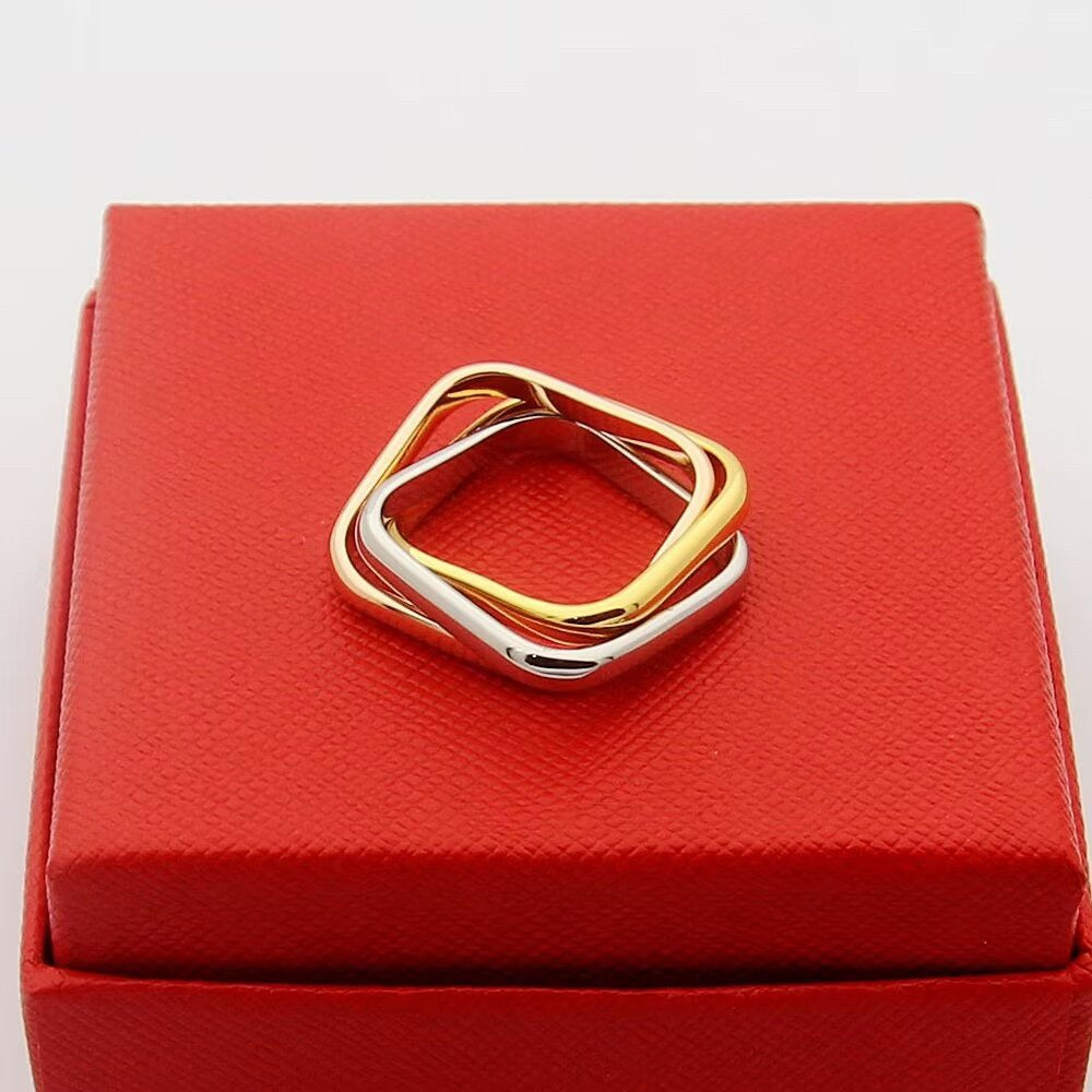 [AURORA]TRINITY 3.5MM CUSHION RING COLLECTION