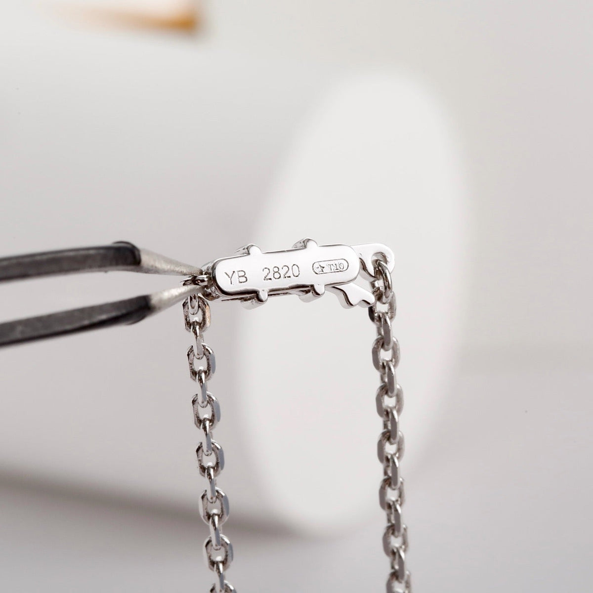 [AURORA]LOVE NECKLACE 16MM  FULL DIAMOND