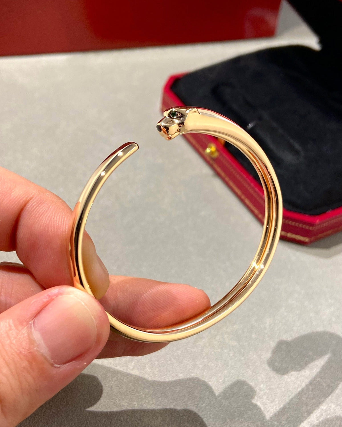 [AURORA]PANTHERE OPEN BRACELET