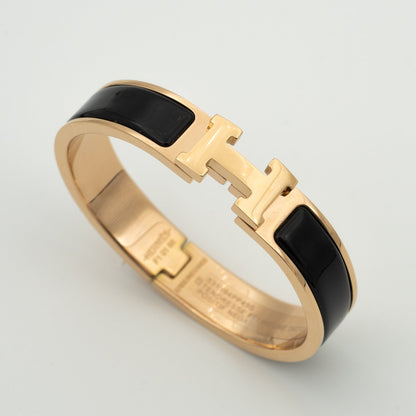 [AURORA]H BLACK BRACELET