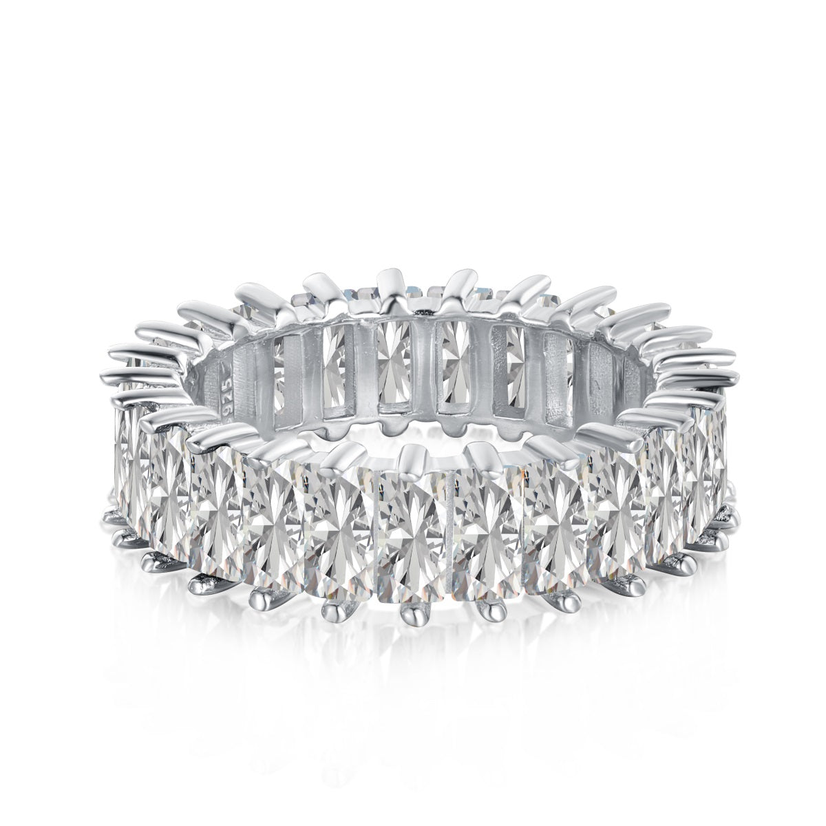 [AURORA]Unique Colorful Radiant Cut RIng