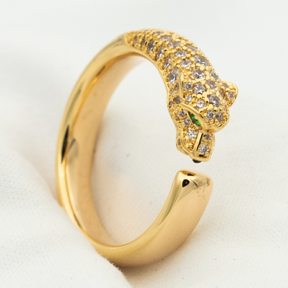 [AURORA]PANTHERE RING DIAMOND 7.3MM