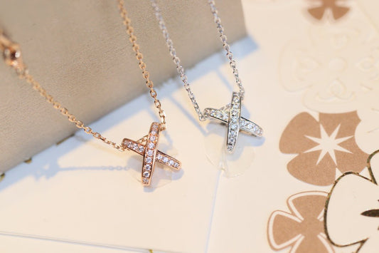 [AURORA]JEUX DE DIAMOND NECKLACE
