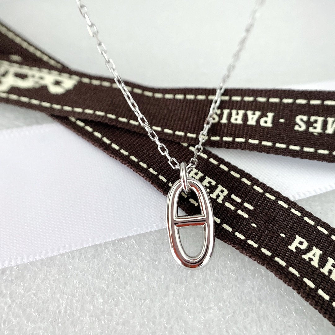 [AURORA]HM PIG NOSE NECKLACE