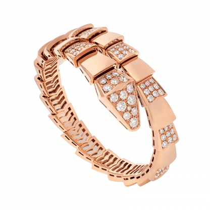 [AURORA]SERPENTI BREITES ARMBAND ROTGOLD DIAMANT