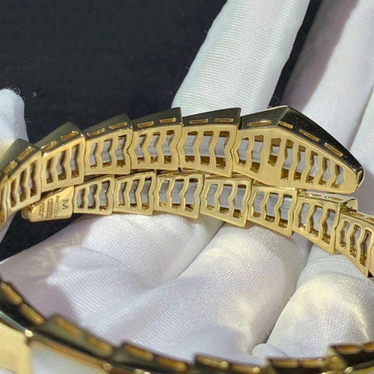 [AURORA]SERPENTI BRACELET MOP GOLD
