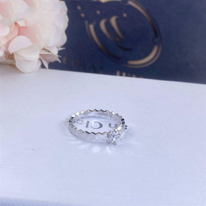 [AURORA]BEE LOVE RING SILVER 1 DIAMOND